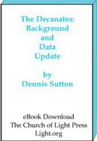 Decanates - Background and Data Update for CS 10-1